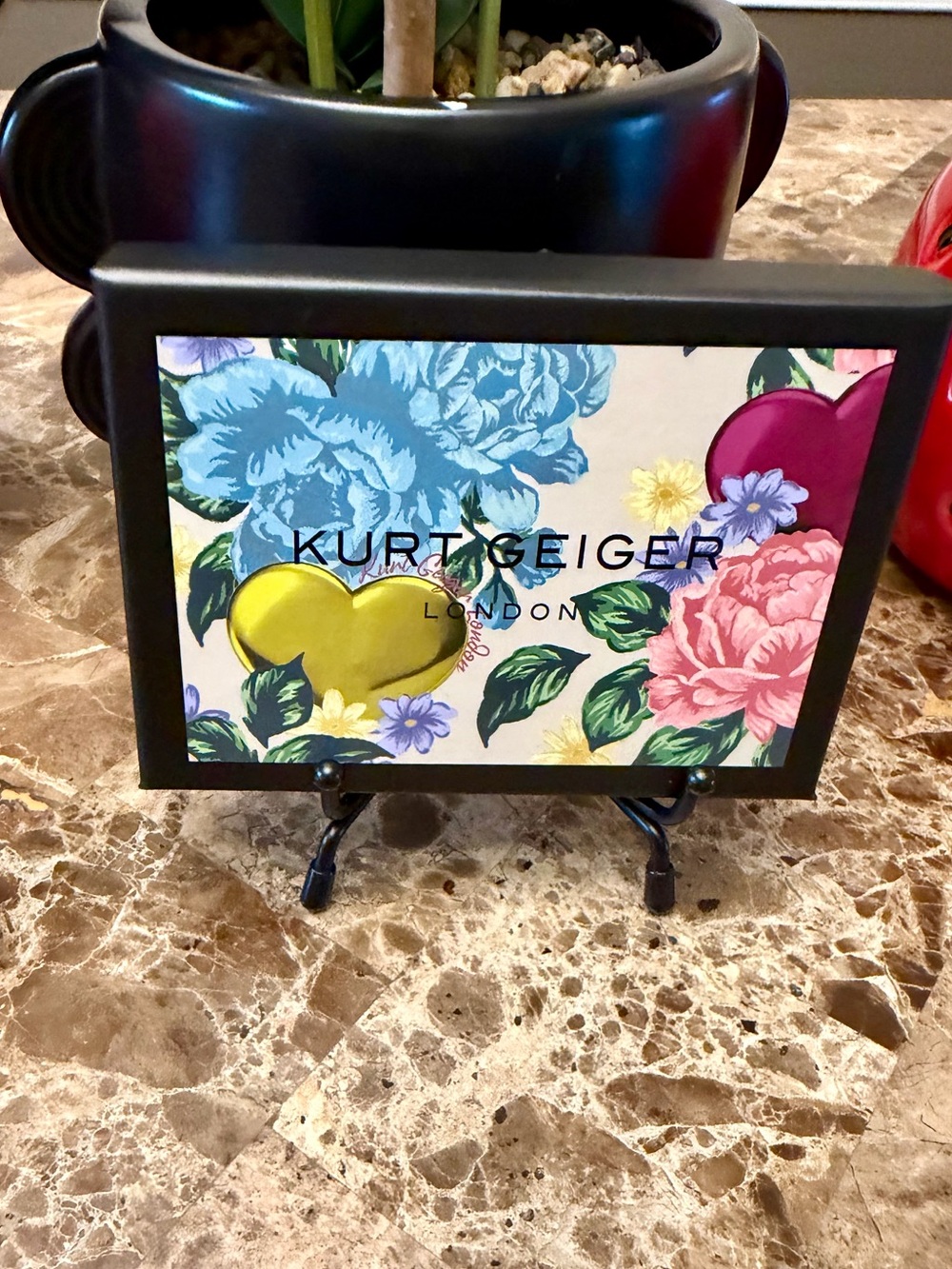 NWT Kurt Geiger London CC Holder Kensington Love